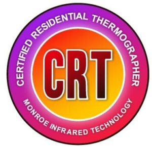 Home Inspector is Certified Residential Thermographer (CRT) Monroe Infrared Technology