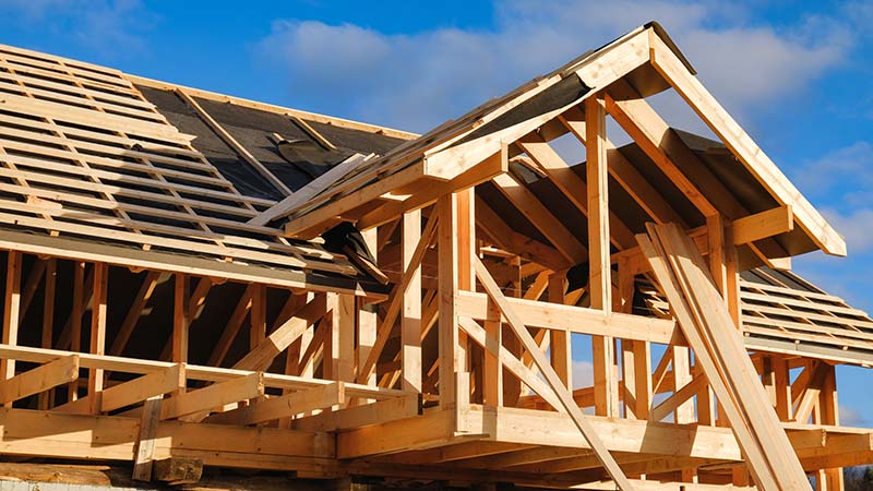 New house being constructed before scheduling home inspection services