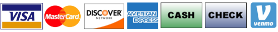 Credit card logos for online payments